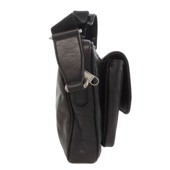 Gucci 574760 Messenger Bag Logo Plate Shoulder Bag Leather Women - Picture 3 of 15